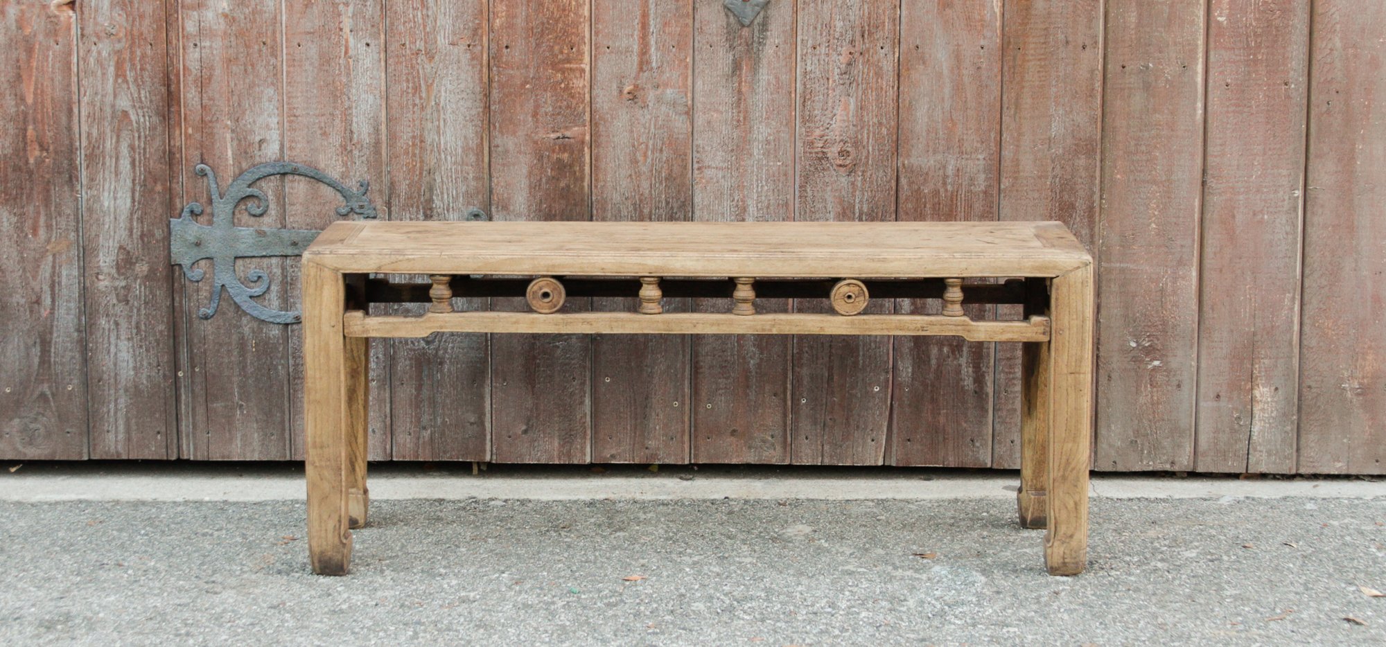 Charming Nanmu Asian Bench