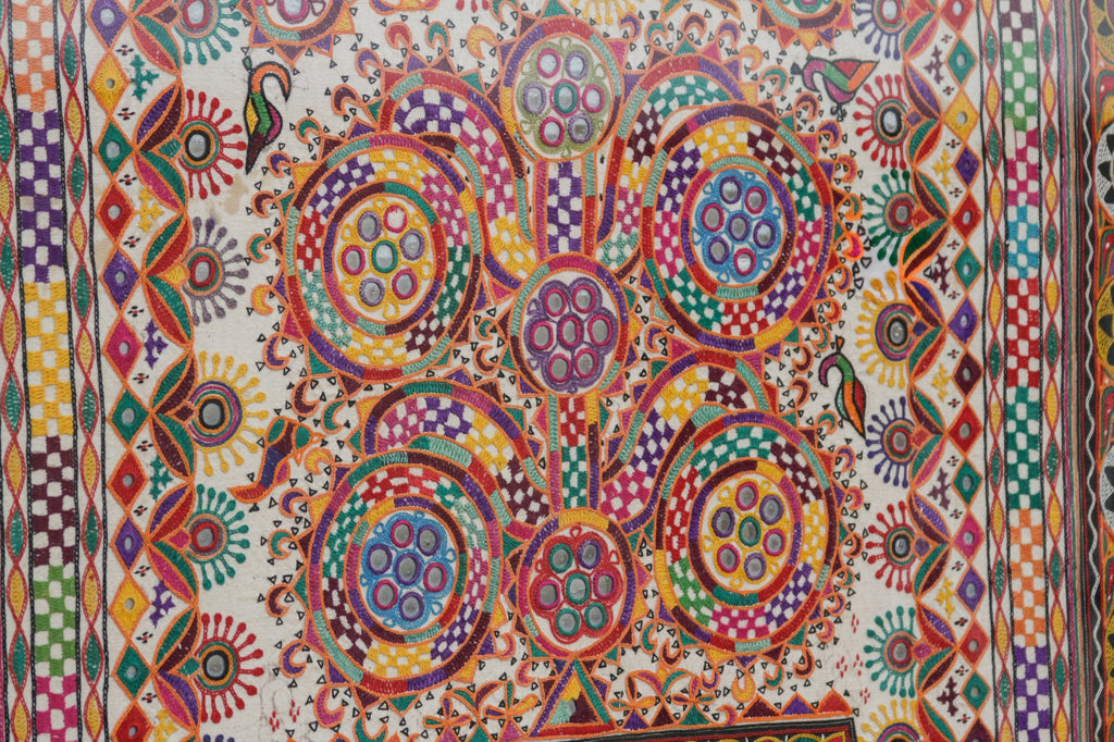 Rabari Barmer Antique Frame Tapestry