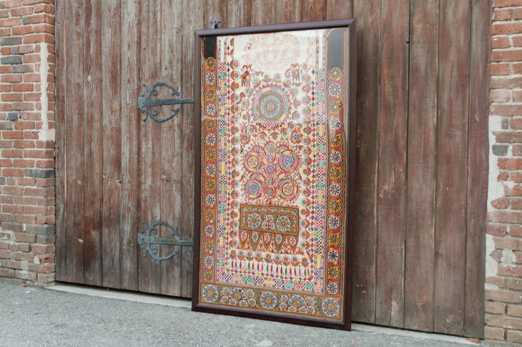 Rabari Barmer Antique Frame Tapestry