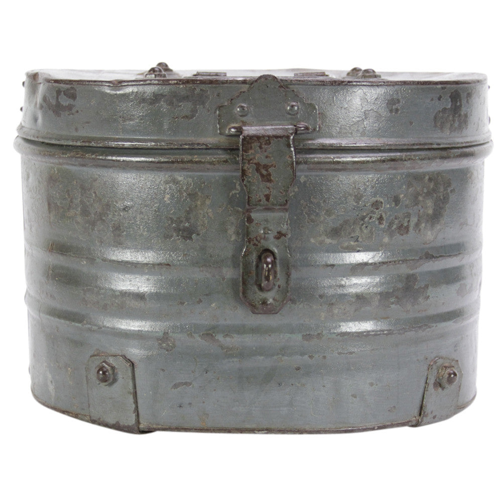Silver Metal Grain Storage