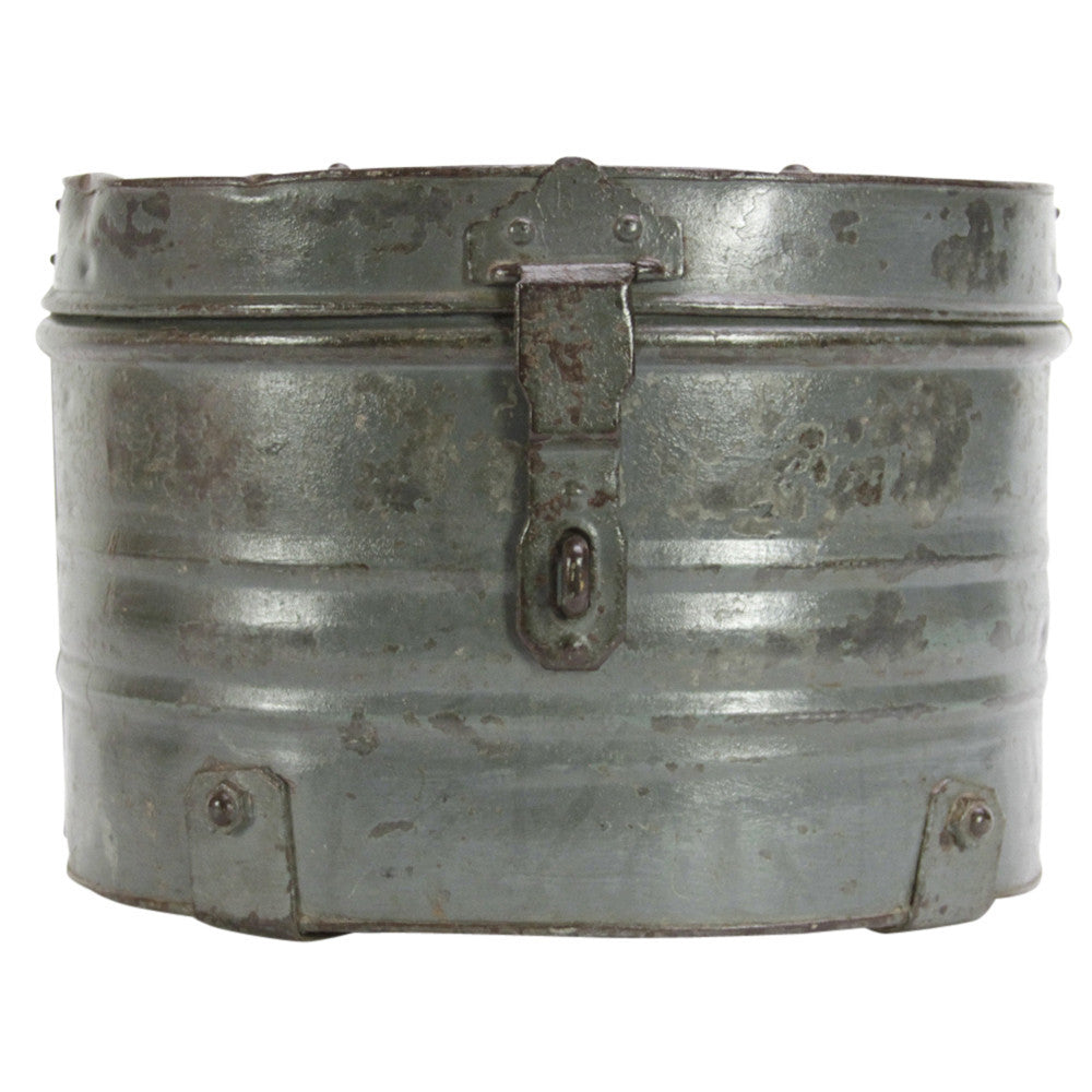 Silver Metal Grain Storage