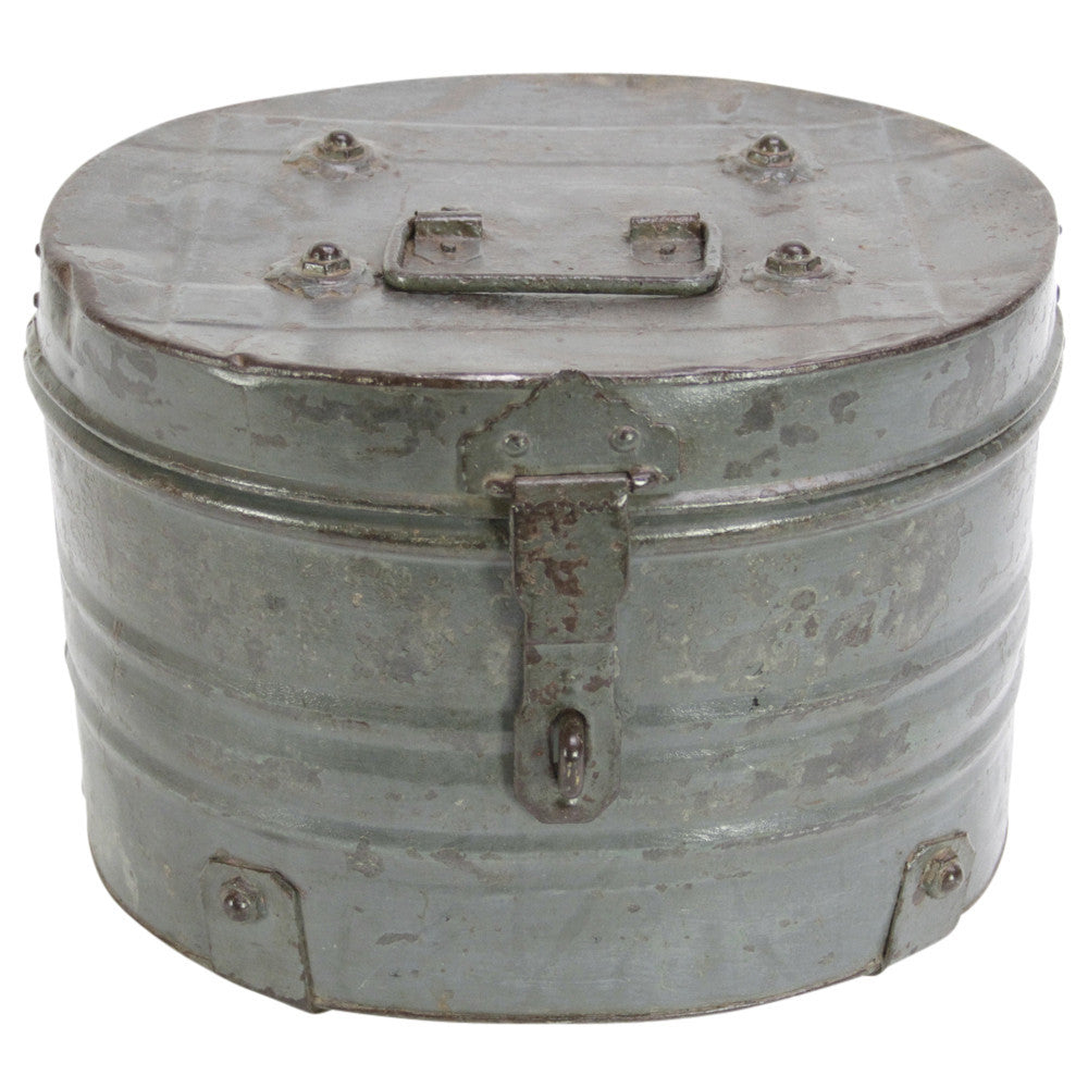 Silver Metal Grain Storage