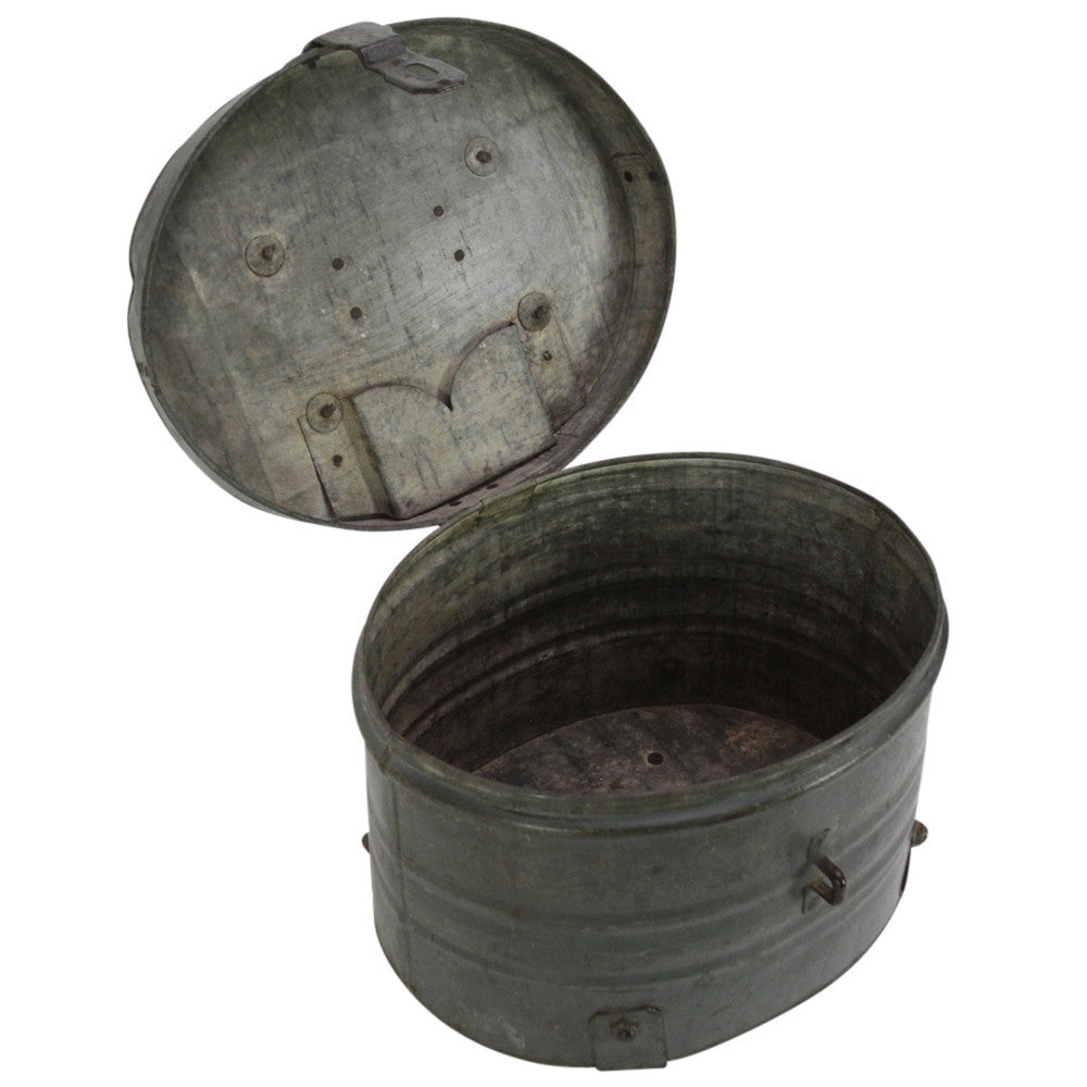 Silver Metal Grain Storage