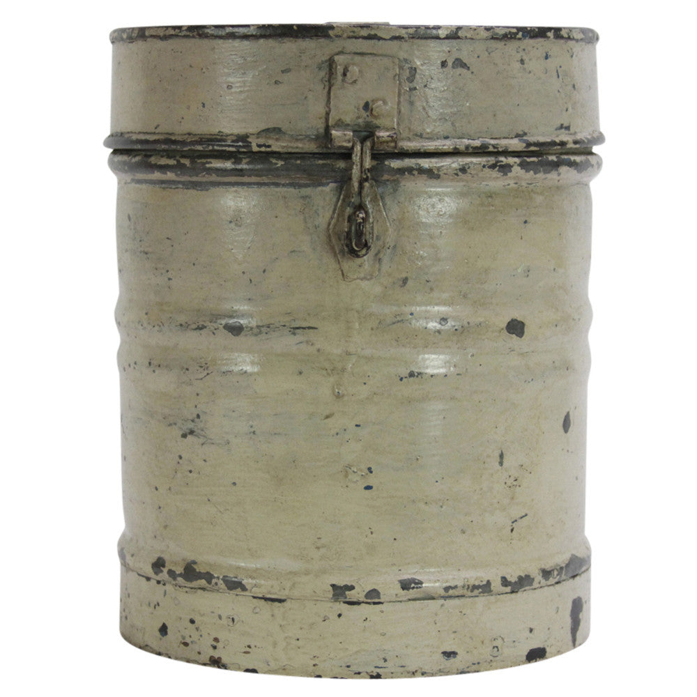 Cream Grain Storage Container