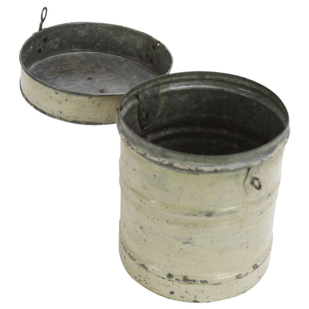 Cream Grain Storage Container
