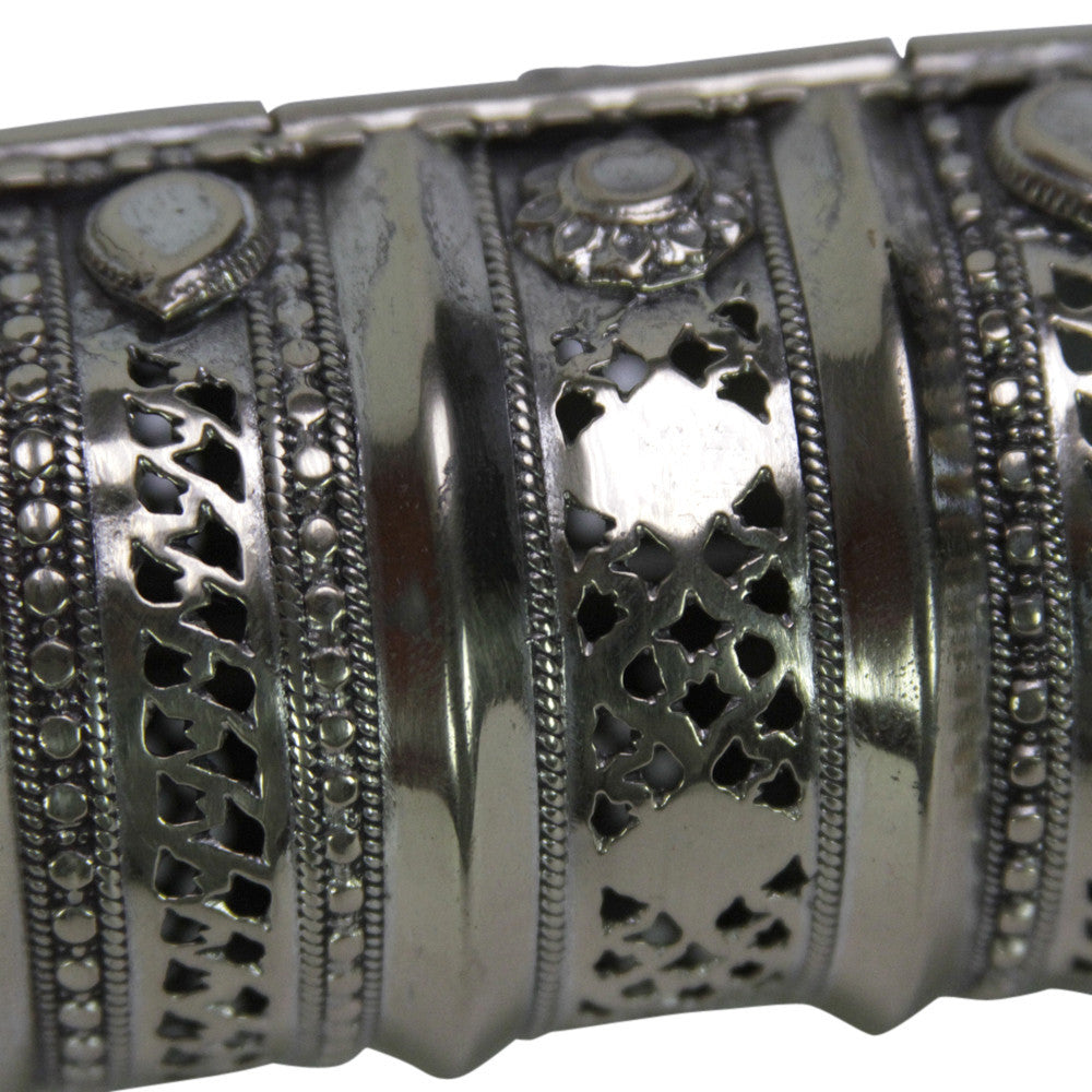 Tribal Metal Candleholder