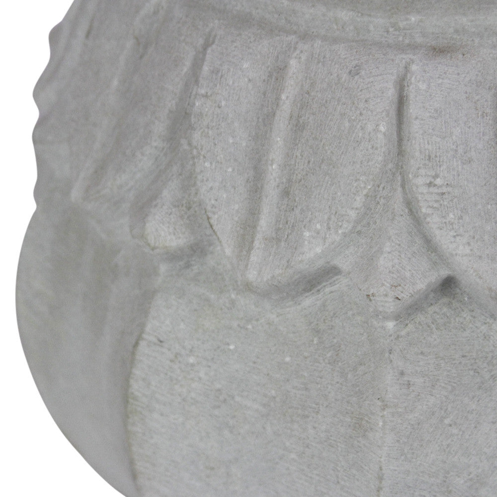 Large Carved Marble Vase