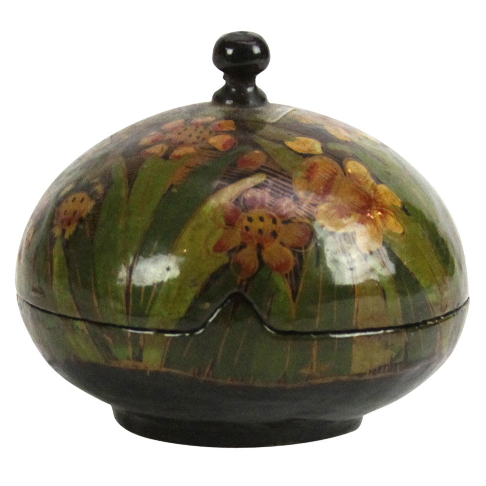 Petite Floral Kashmiri Painted Box