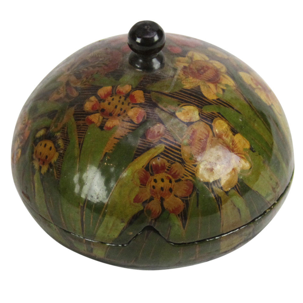 Petite Floral Kashmiri Painted Box