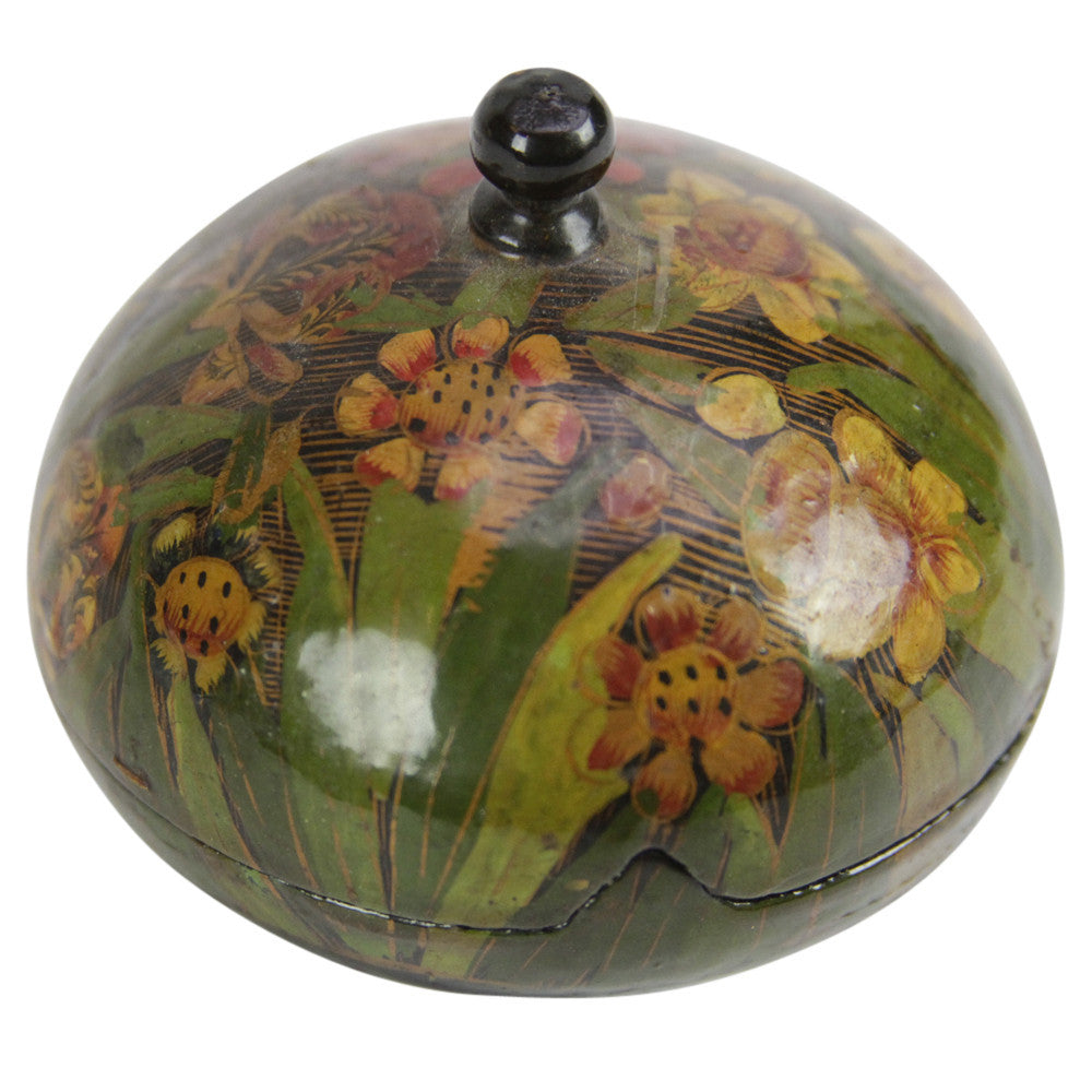 Petite Floral Kashmiri Painted Box