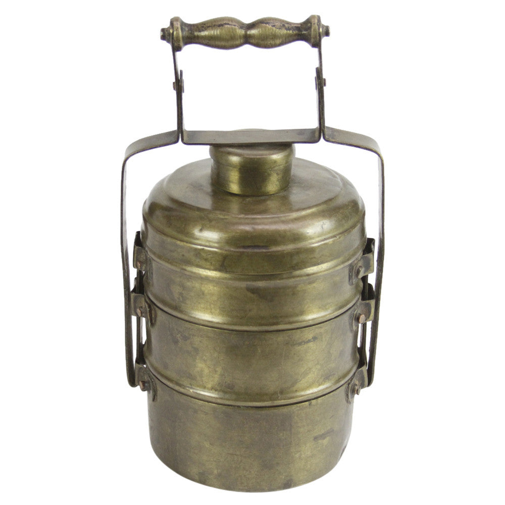 Petite Brass Lunch Box
