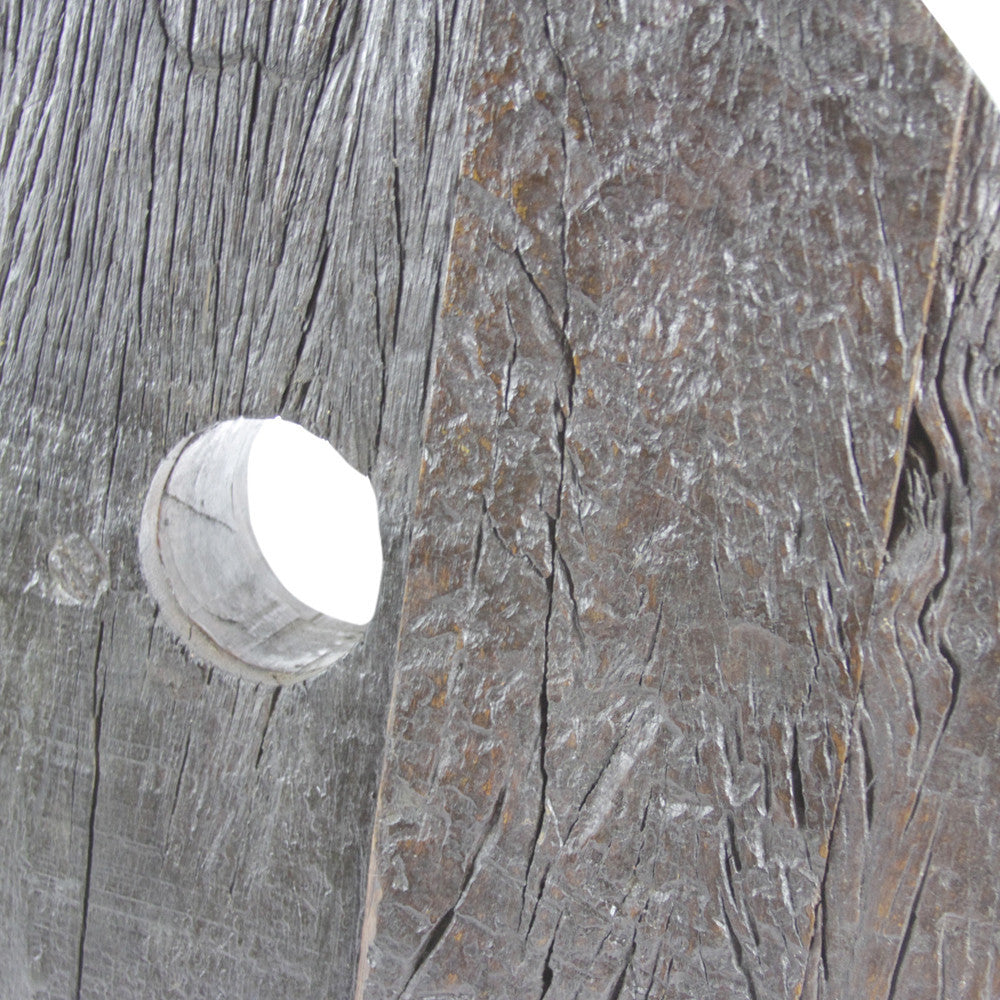 Wood Wheel On Stand