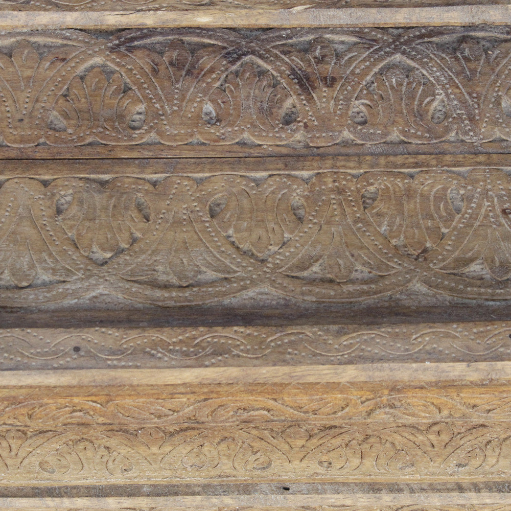 Carved Swat Dowry Chest