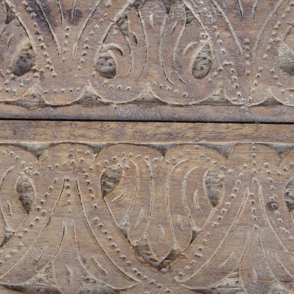 Carved Swat Dowry Chest