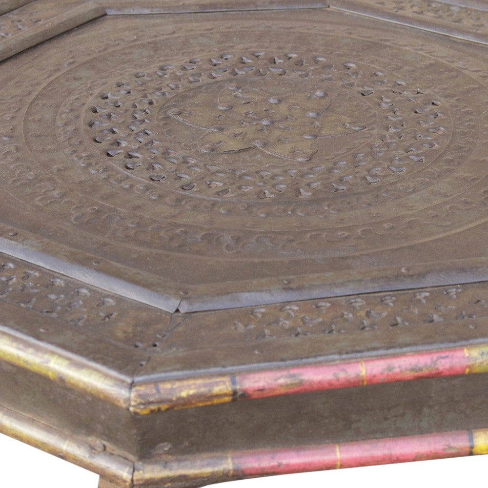 19th C. Carved Bajot Table