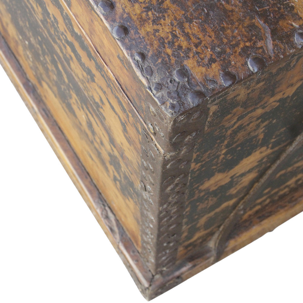 19th C. Tibetan Merchant Trunk