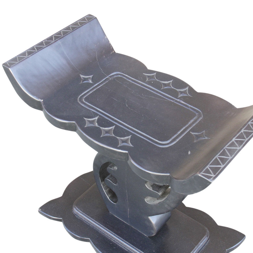 Ebony Ashanti Stool