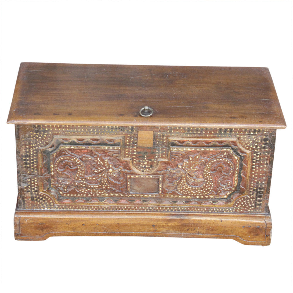 Inlaid Serpent Trunk