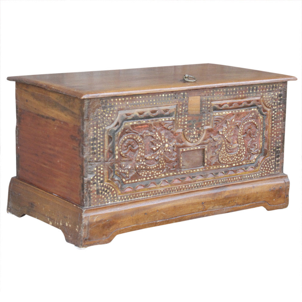 Inlaid Serpent Trunk