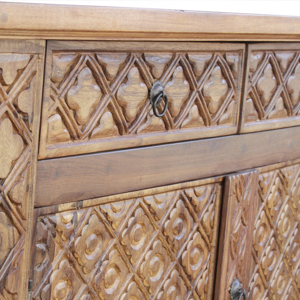 Floralita Carved Buffet Cabinet