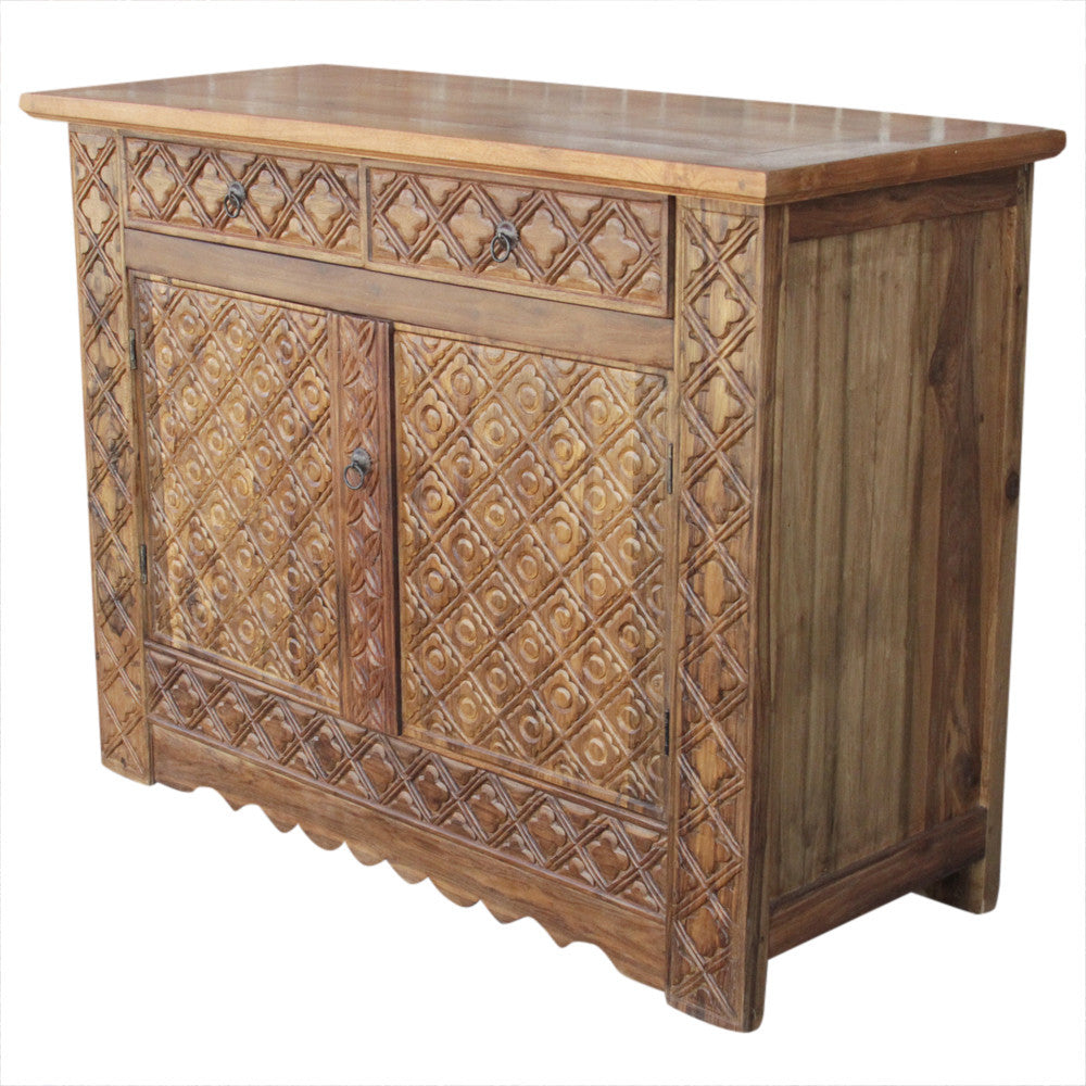 Floralita Carved Buffet Cabinet
