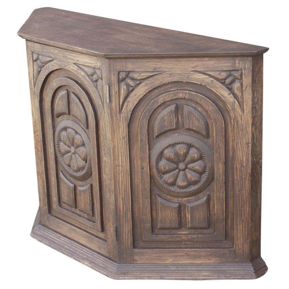 Colonial Floral Carved Buffet