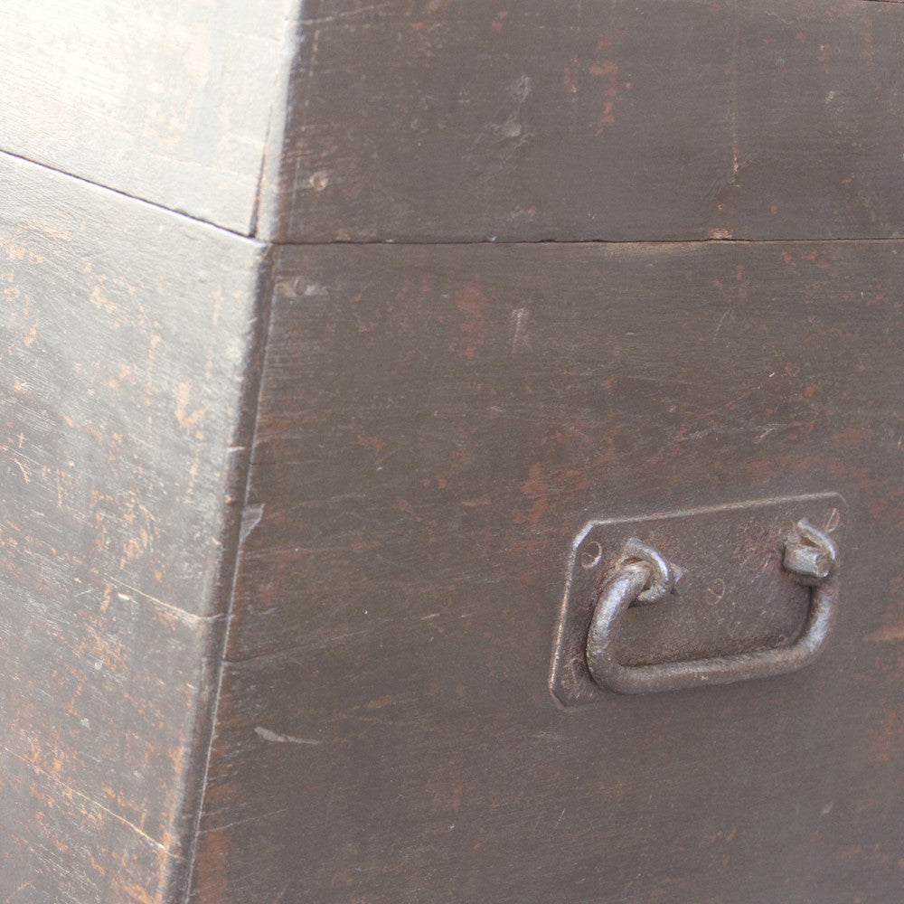 British Colonial Painted Merchant Trunk