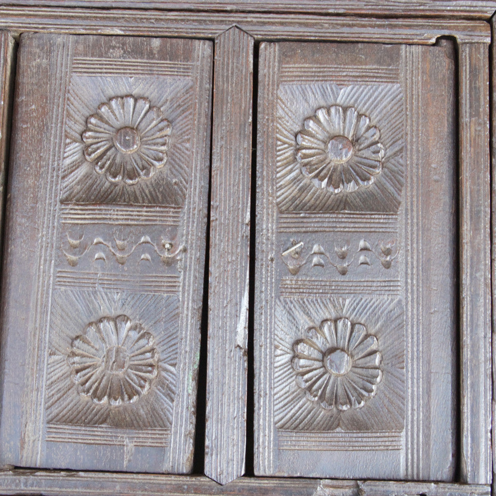 19th Century Campaign Dowry Trunk