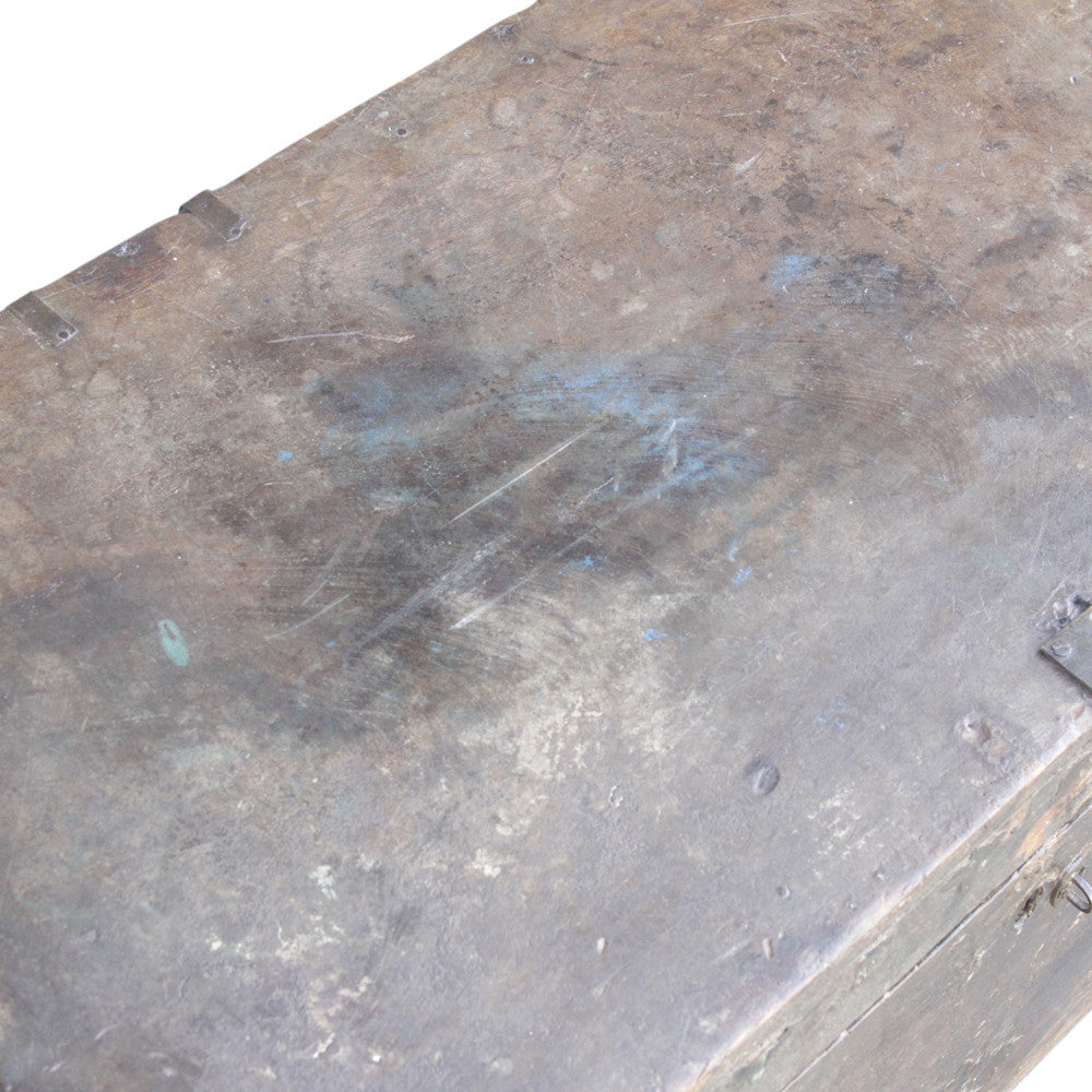 19th Century Campaign Dowry Trunk