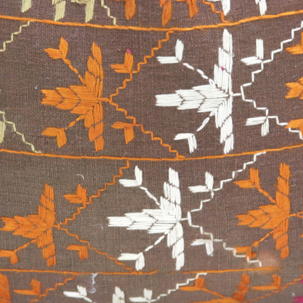 Trisha Phulkari Pillows, Pair