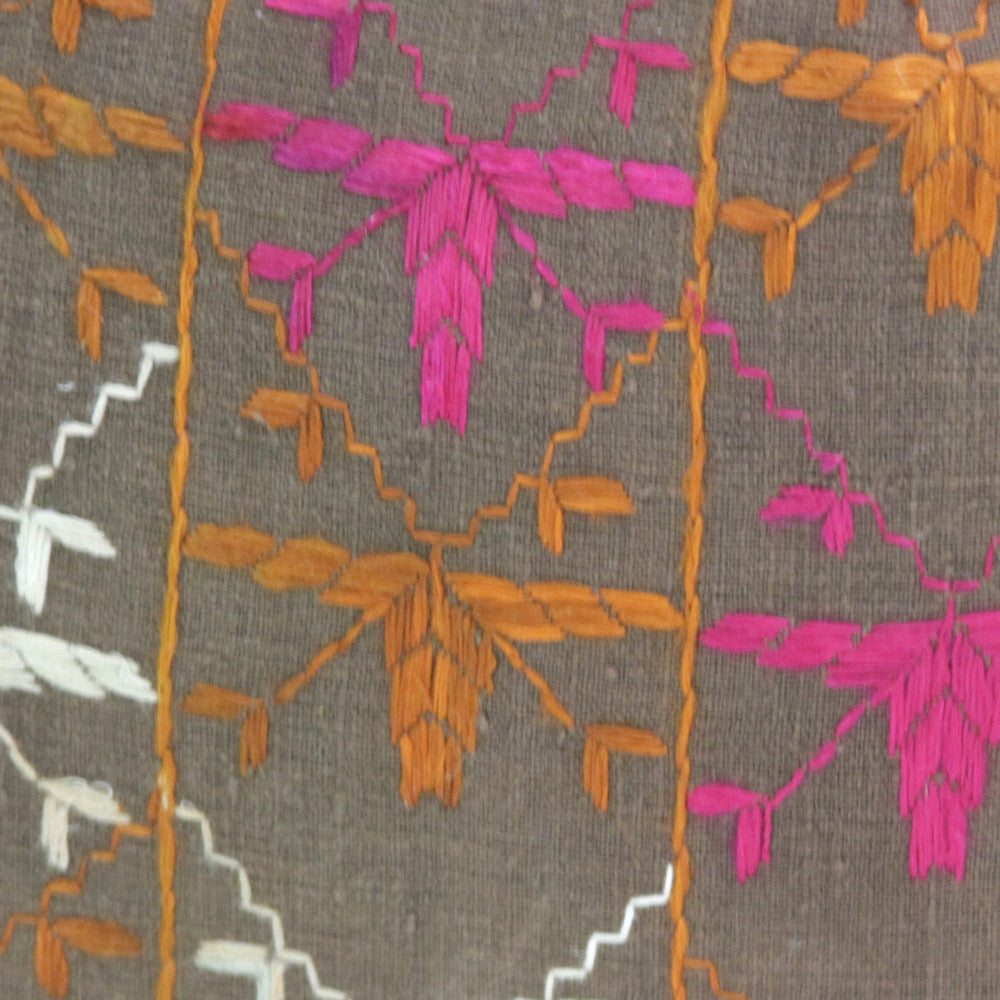 Trisha Phulkari Pillows, Pair