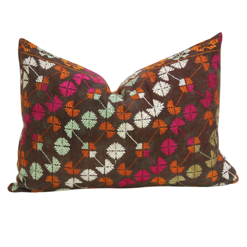 Madhur Phulkari Pillows, Pair