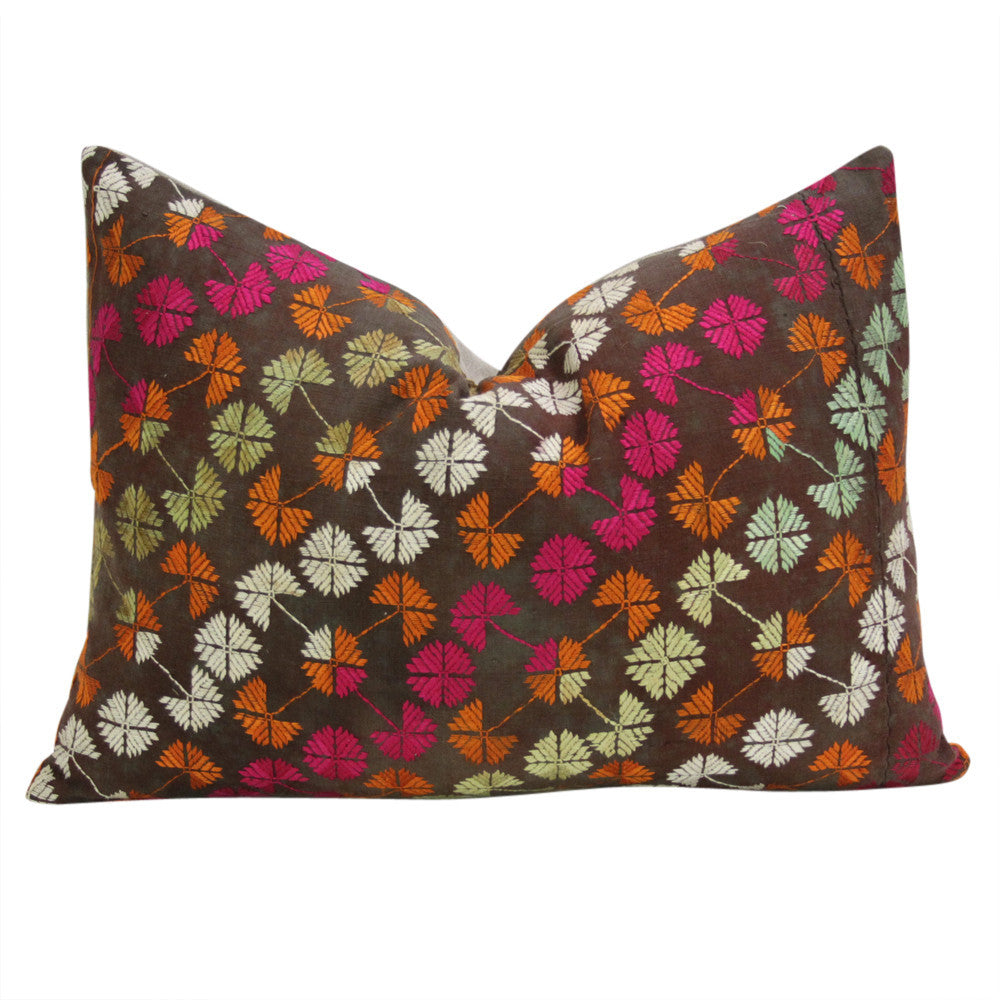 Madhur Phulkari Pillows, Pair
