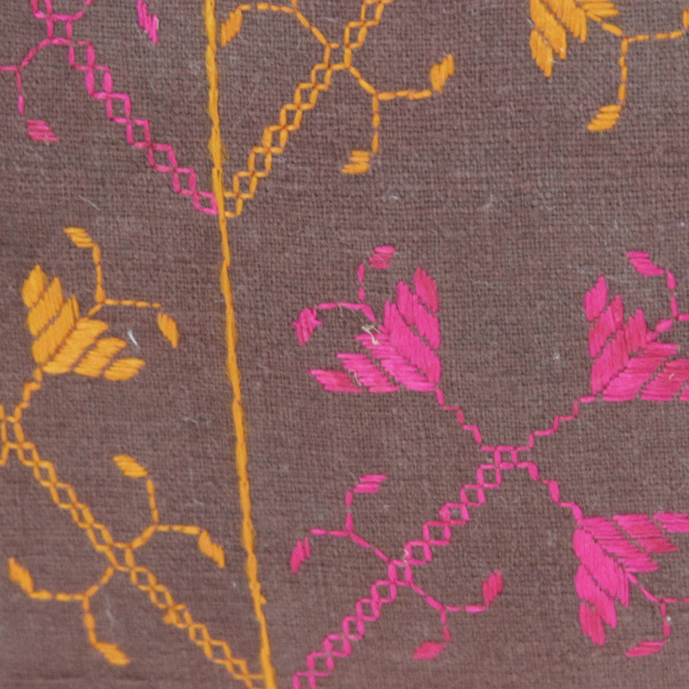 Hazara Phulkari Pillows, Pair