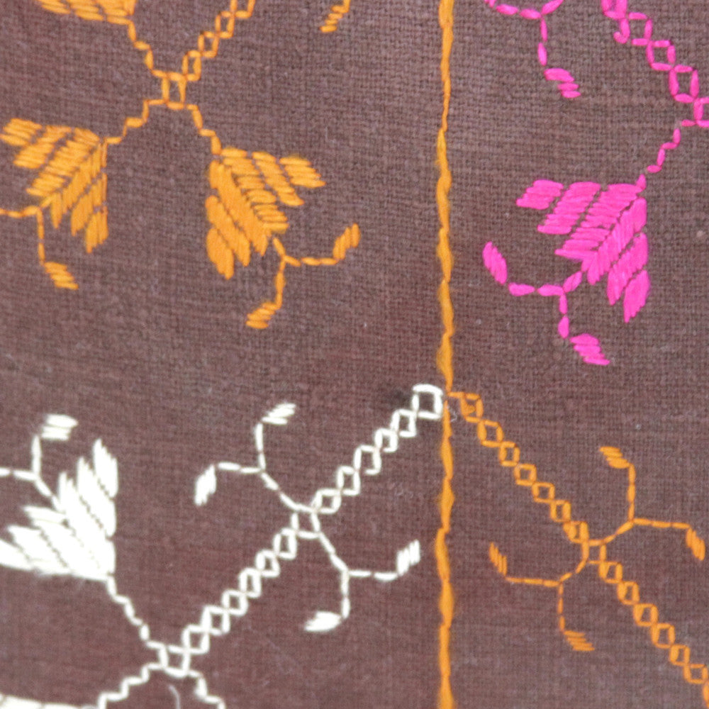 Hazara Phulkari Pillows, Pair