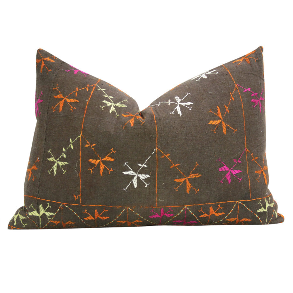 Silakot Phulkari Pillows, Pair