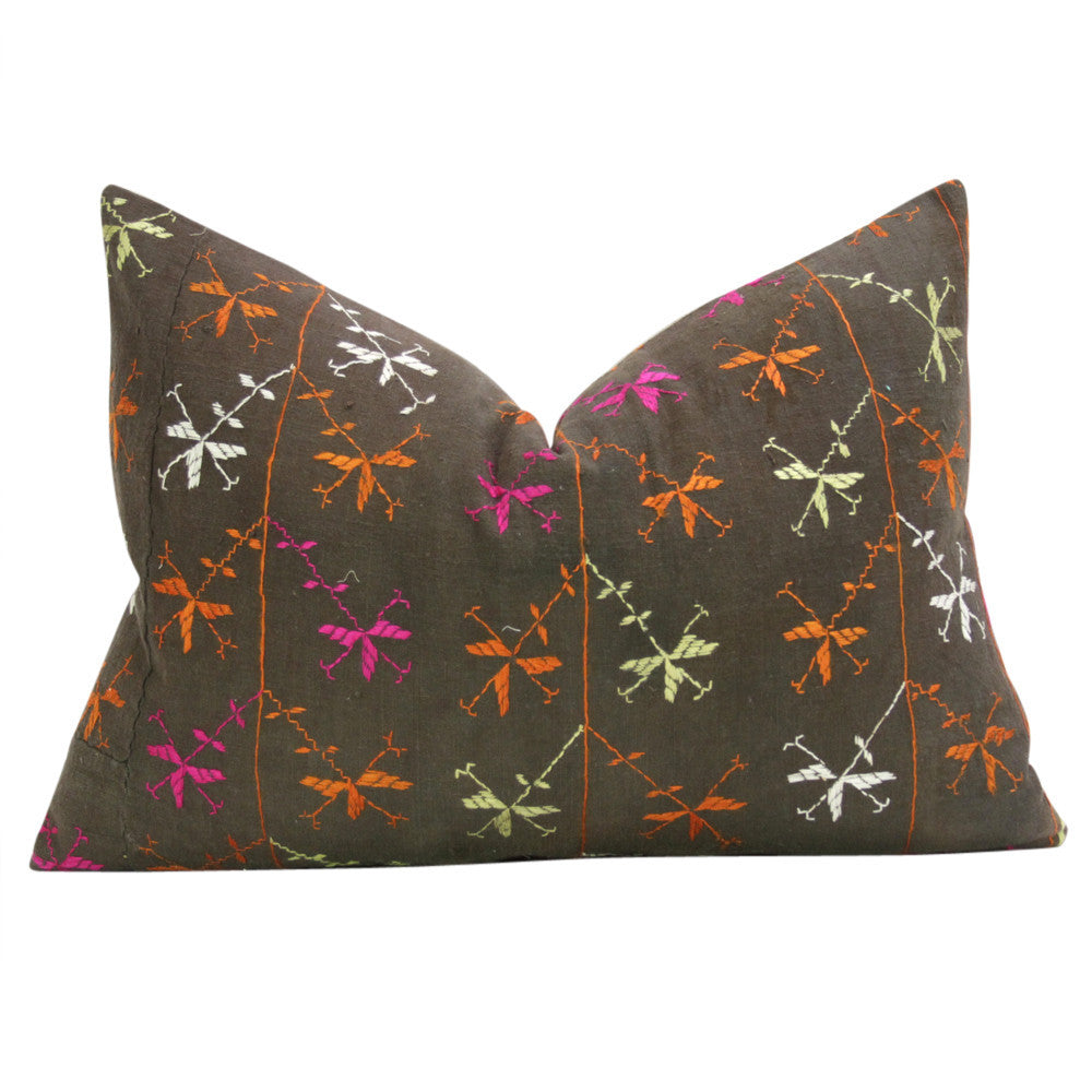 Silakot Phulkari Pillows, Pair