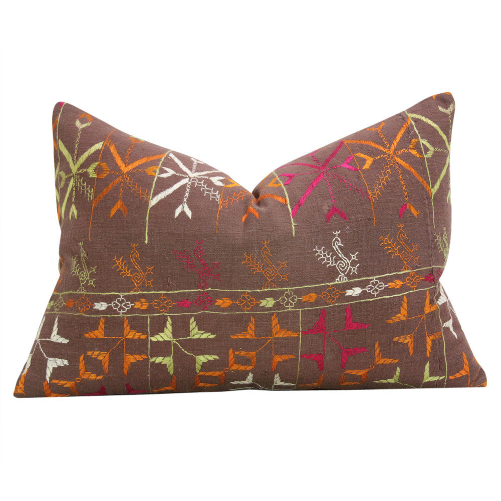 Rawal Phulkari Pillows, Pair