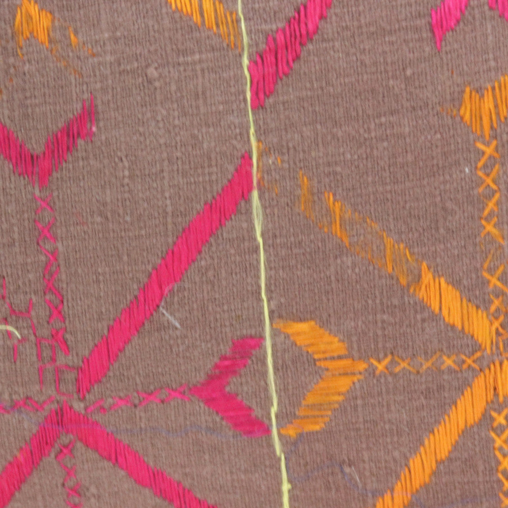 Multan Phulkari Pillows, Pair