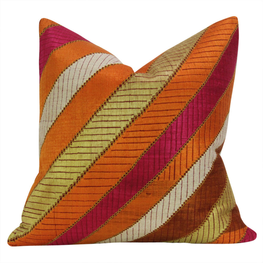 Saini Phulkari Pillows, Pair