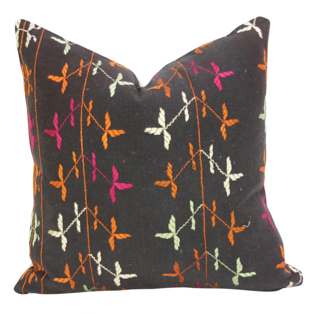 Lona Phulkari Pillows, Pair