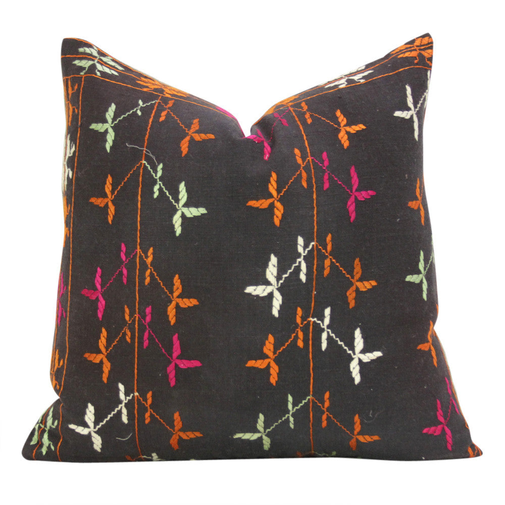 Lona Phulkari Pillows, Pair