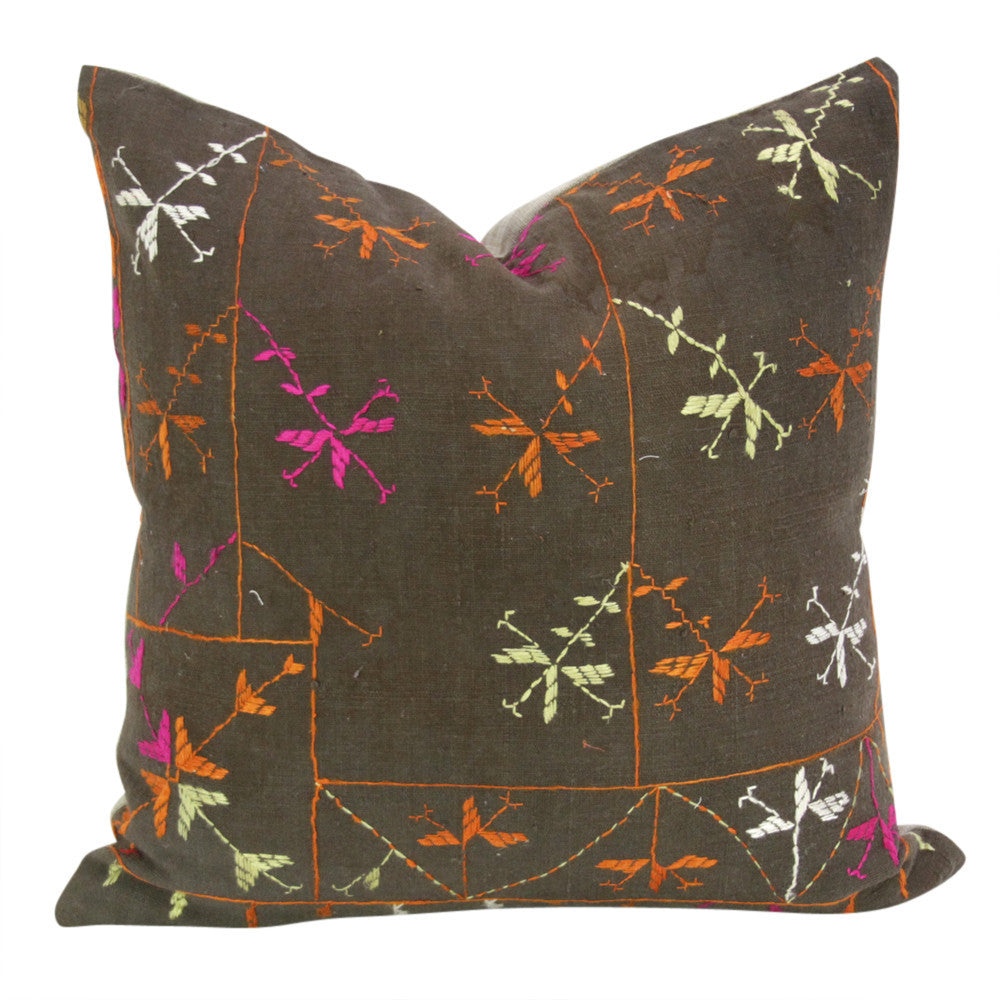 Banhi Phulkari Pillows, Pair