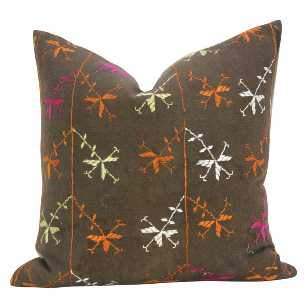 Banhi Phulkari Pillows, Pair