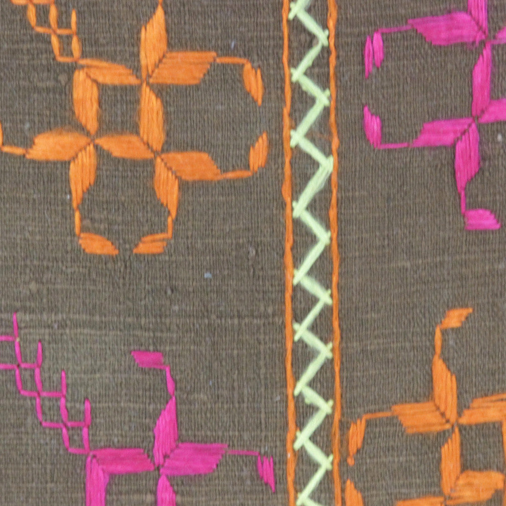 Chakwal Phulkari Pillows, Pair