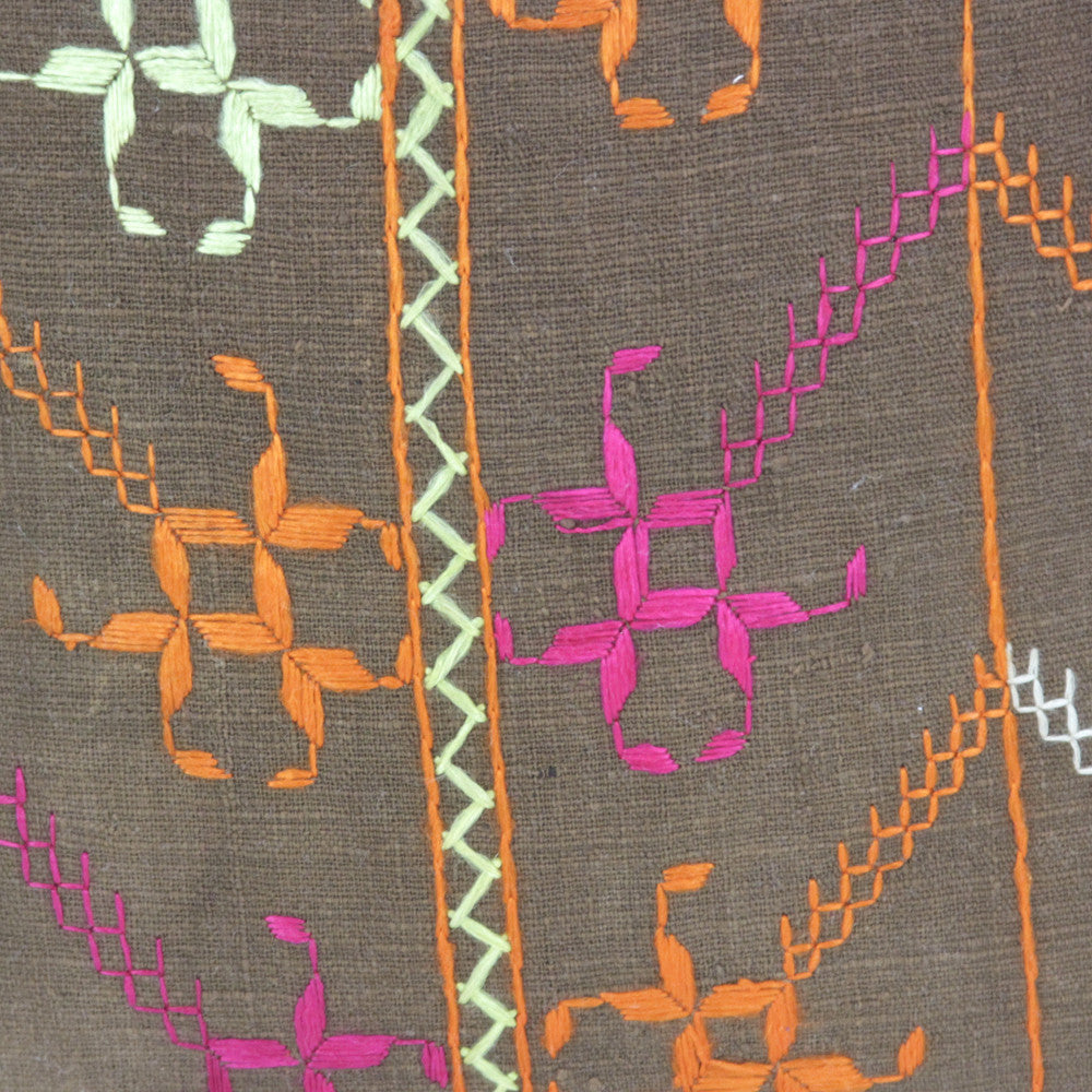 Chakwal Phulkari Pillows, Pair