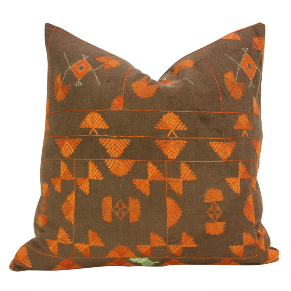 Tilak Phulkari Pillows, Pair