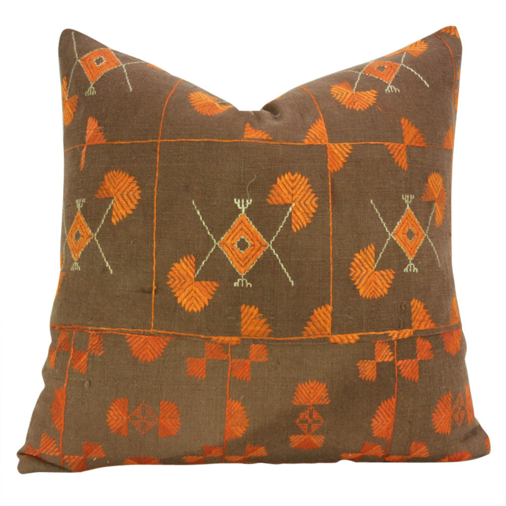 Tilak Phulkari Pillows, Pair