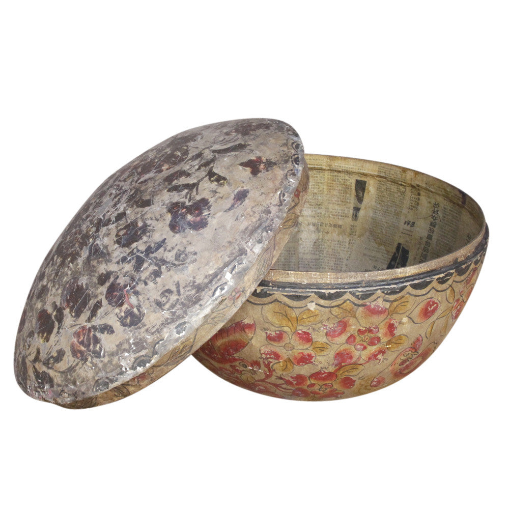 Antique Papier-Mache Bowl