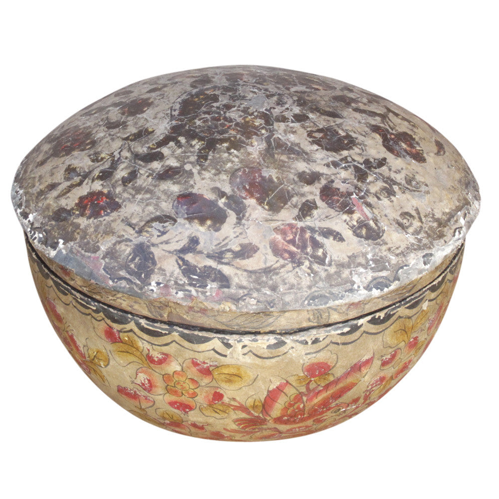 Antique Papier-Mache Bowl